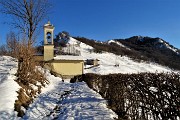 88 Alla Chiesetta di San Barnaba di Salmezza con vista in Podona